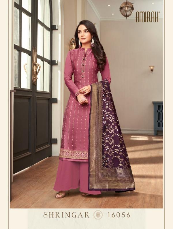 Amirah Shringar Satin Silk Embroidery Salwar Kameez